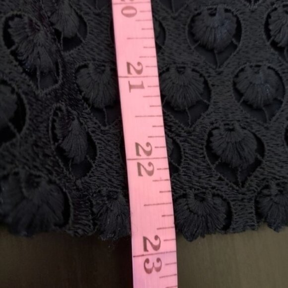 ☀ RSVP by Talbots Blue Eyelet Pullover Top Sz Sp - Picture 8 of 8